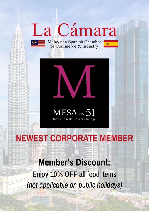 New Corporate Member: MESA ON 51