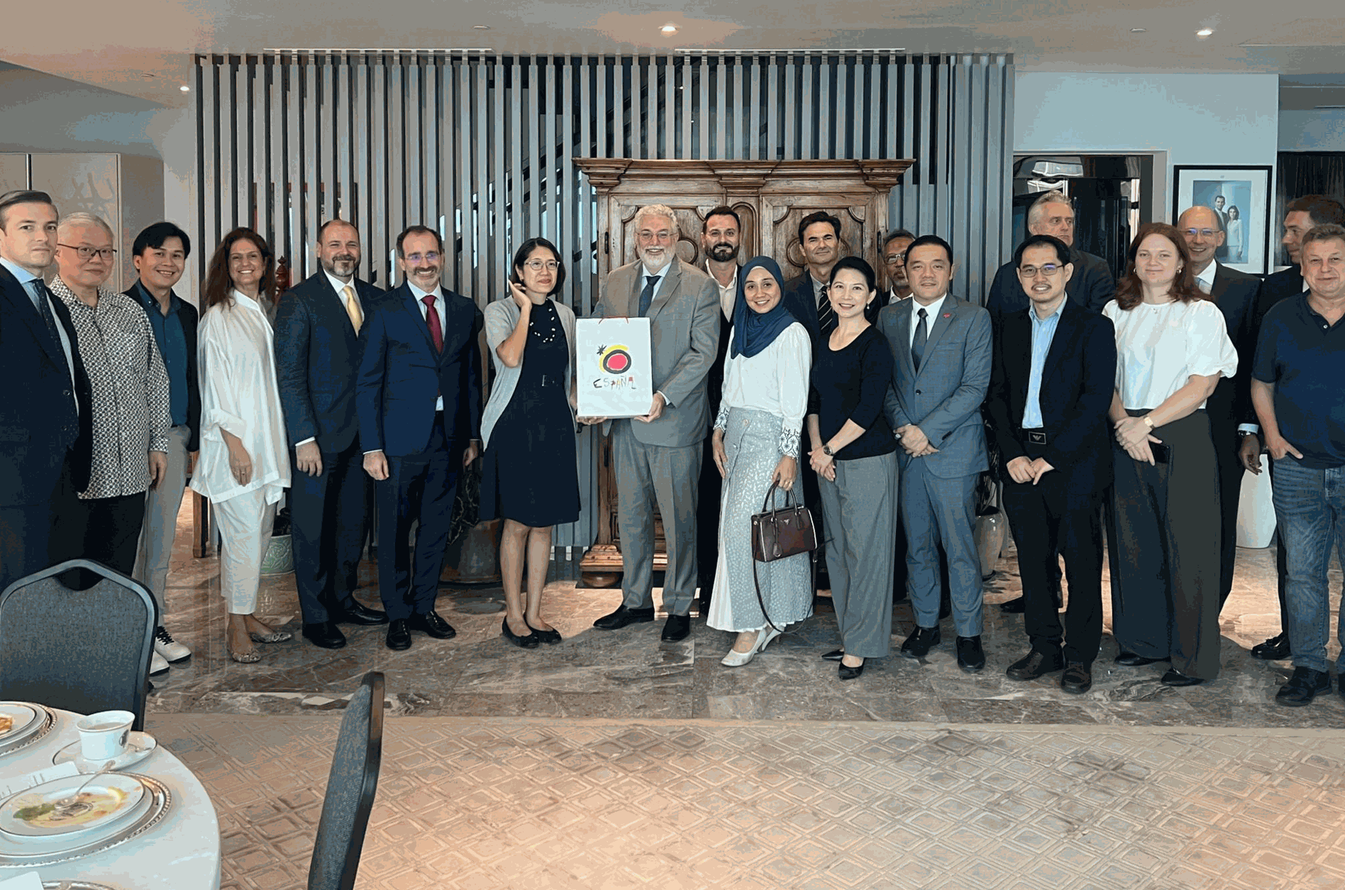 Luncheon with H.E. Ambassador of Spain